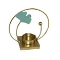 thumbnail image 2 of Portavelas , pieza central de candelabro, portavelas de hoja, soporte de vela decorativo , estilo A, 2 of 9