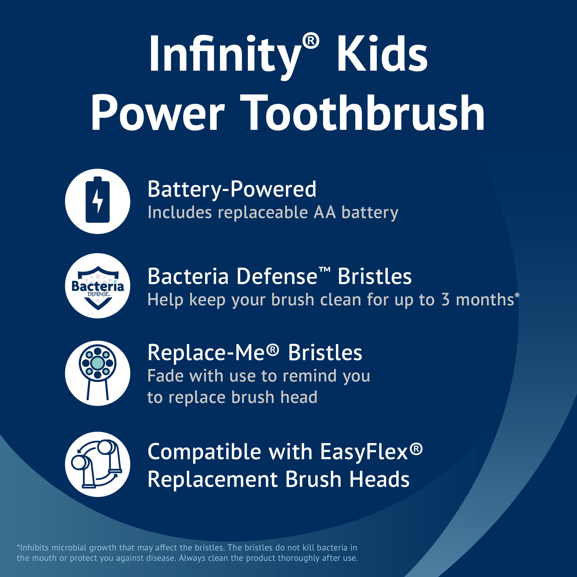 Equate Infinity Kids Battery-Powered Electric Toothbrush photo 4