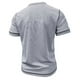 thumbnail image 4 of pstuiky camisetas de hombre, Camiseta de manga corta para hombre, estilo informal, lisa, con cuello vuelto, botones y blusa camisetas de hombre xl, 4 of 7