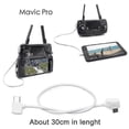 thumbnail image 2 of Startrc 10cm Usb-c / Type-c To Micro Usb Converting Connector Data Cable For Dji Mavic Mini / Air, Shark Remote Controller, 2 of 3