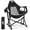 Black, variant on Portable Hammock Camping Chair with Adjustable Back, Folding Hammock Chair Supports 330lbs, Camping Swing Chair for Adults, Camping Hammock Chair for Lawn, Concerts, Backyard-Black