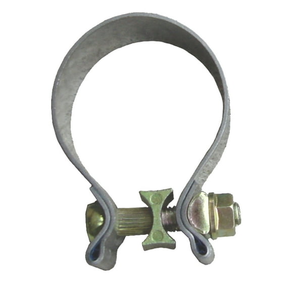 Pypes Performance Exhaust HVC24 Exhaust Muffler Band Clamp; 3 in. x 1 in.; Natural 304 Stainless Steel;