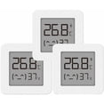 thumbnail image 1 of Para Xiaomi Mi Higrómetro Termómetro digital Termómetro Bluetooth Medidor profesional de humedad y temperatura interior del hogar para medición de habitaciones, 3 piezas, 1 of 5