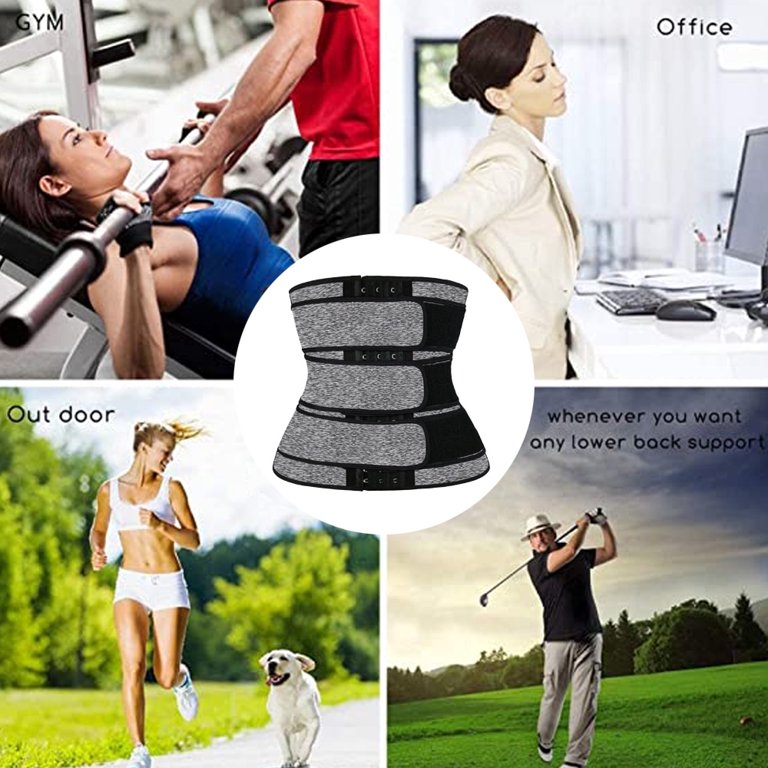 Women&rsquo;s waist trainer 3 straps hip control training Corset sauna 