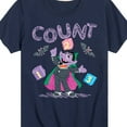 thumbnail image 3 of Sesame Street - Count Von Count Doodle - Toddler and Youth Short Sleeve Graphic T-Shirt, 3 of 5