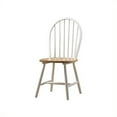 thumbnail image 3 of Boraam Windsor Farmhouse Dining Chair in Cream and Natural (Set of Two), 3 of 10