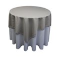 thumbnail image 2 of Your Chair Covers - 60 x 60 Inch Square Polyester Tablecloth Gray, 2 of 3