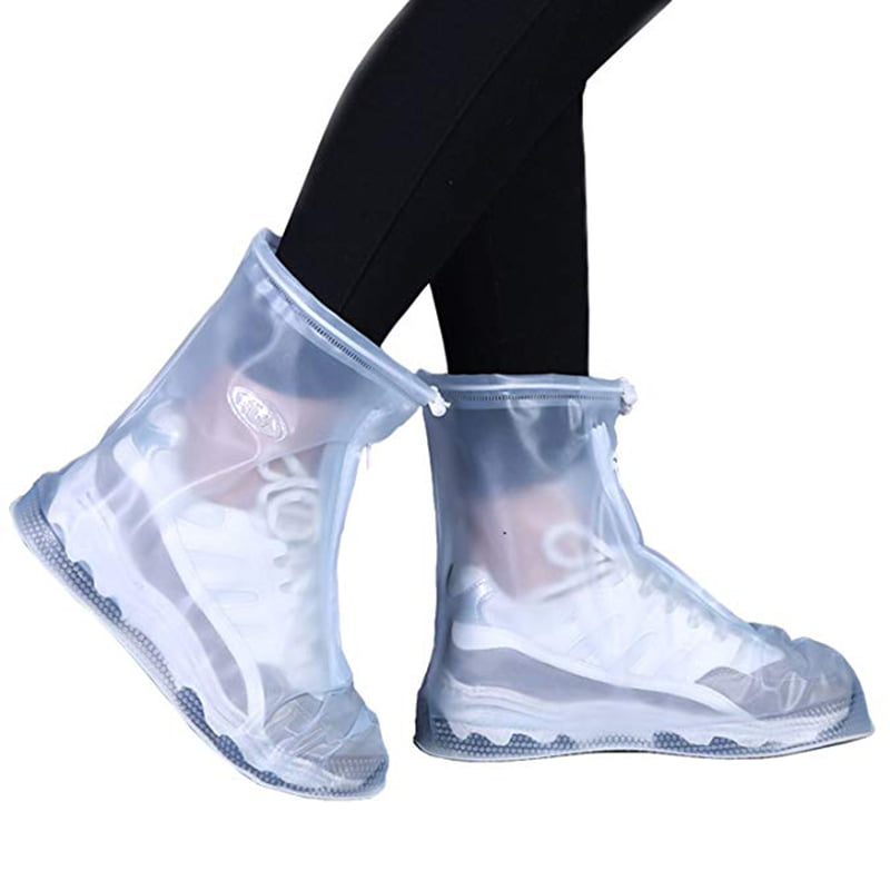 Unisex Rain Shoes Cover Boots Reusable Rain Cover Shoe Waterproof Boot M-XXL PVC 