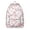 Boho Floral Scho, variant on Moroccan Plaid Pattern Backpack, Exotic Geometric Checkered Design with Vintage Aesthetic for Teens and Adults
