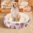 thumbnail image 1 of XWSHYW Casa para Mascotas con Calefacción. Alfombra para Mascotas Extraíble y Lavable, Lavabo de Algodón de Seda a Rayas Antideslizante, Universal para Todas Las Estaciones, 1 of 6
