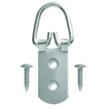 

HangZ 10009B D Ring Hanger- 2 Hole 75lb (2 - Pack)