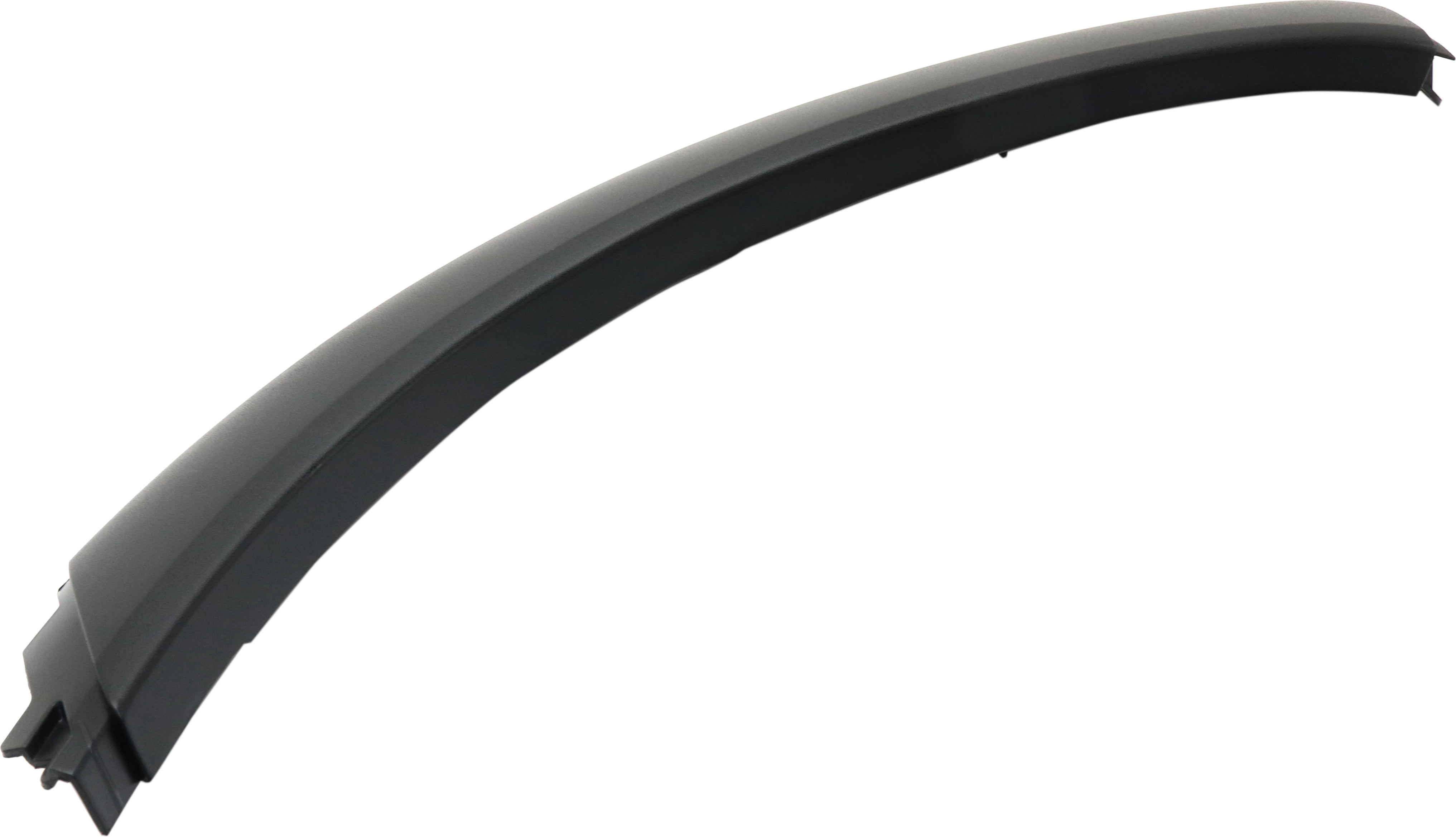 Fender Trim Compatible with 2011-2014 Porsche Cayenne Front, Right Passenger Side, Front Section Textured Black