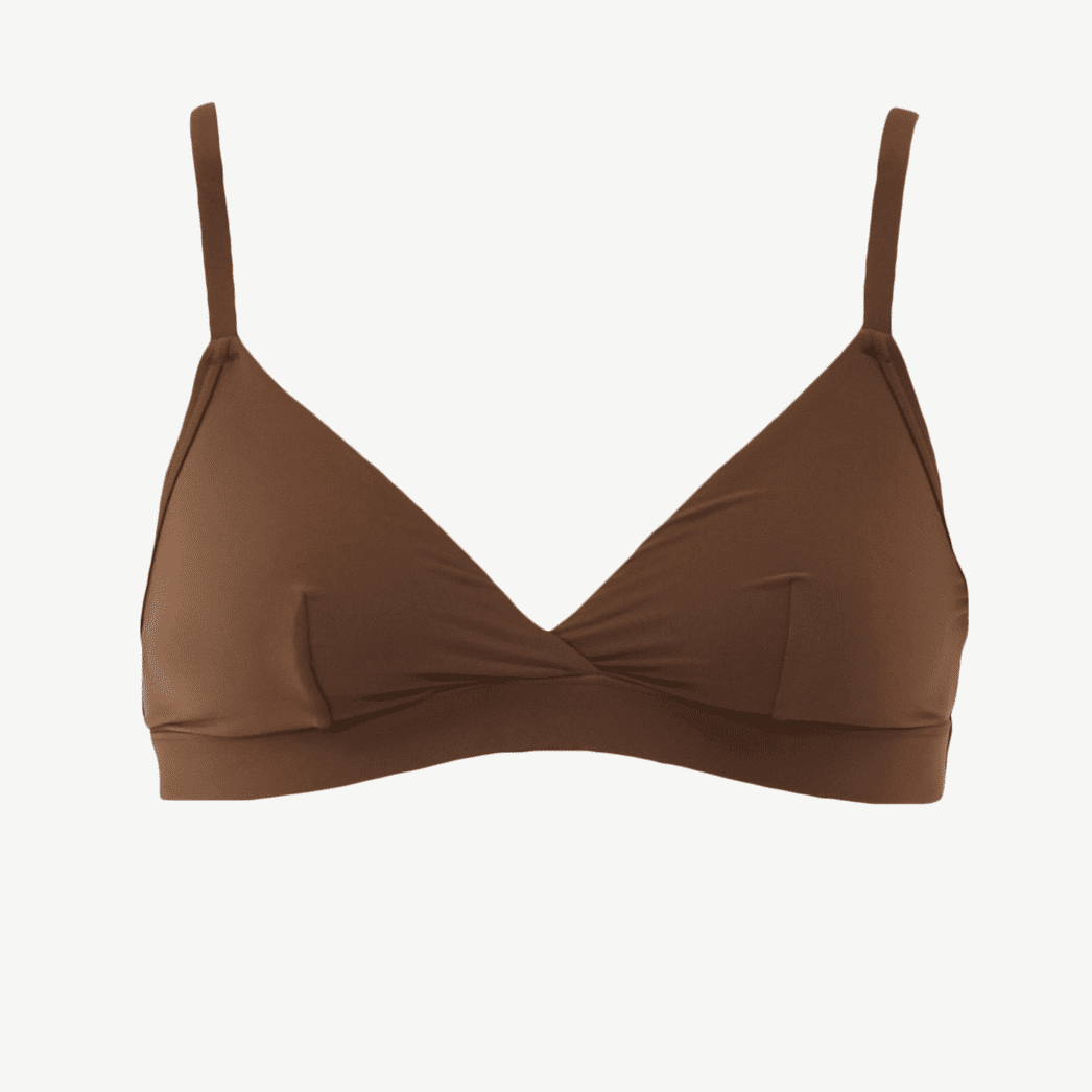 No Boundaries Fit Stretch Triangle Bralette, Women's XS-3XL