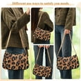 thumbnail image 4 of FORMRS Womens Shoulder Bag with Chain Strap Clutch Purse Cute Tote Handbag, Leopard Pattern, 4 of 7