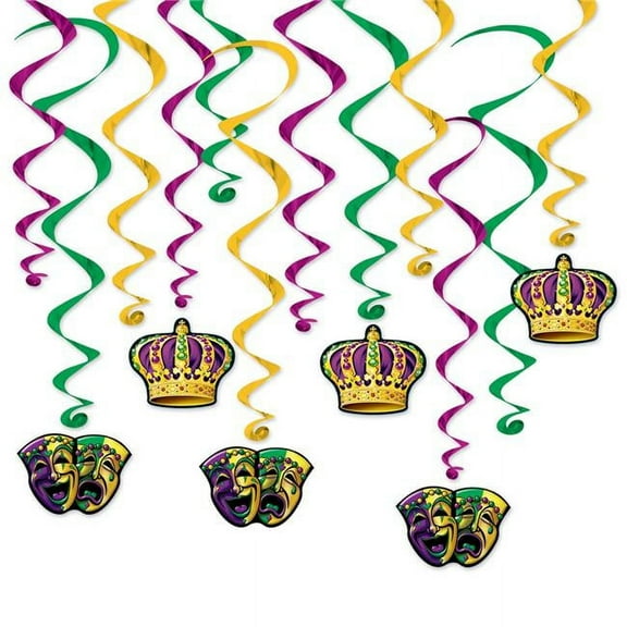 Mardi Gras Whirls