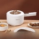 thumbnail image 5 of Cocina eléctrica multifuncional para dormitorio de estudiantes, cocina eléctrica pequeña, fideos fritos eléctricos integrados, olla caliente eléctrica antiadherente para 2 personas, 5 of 6