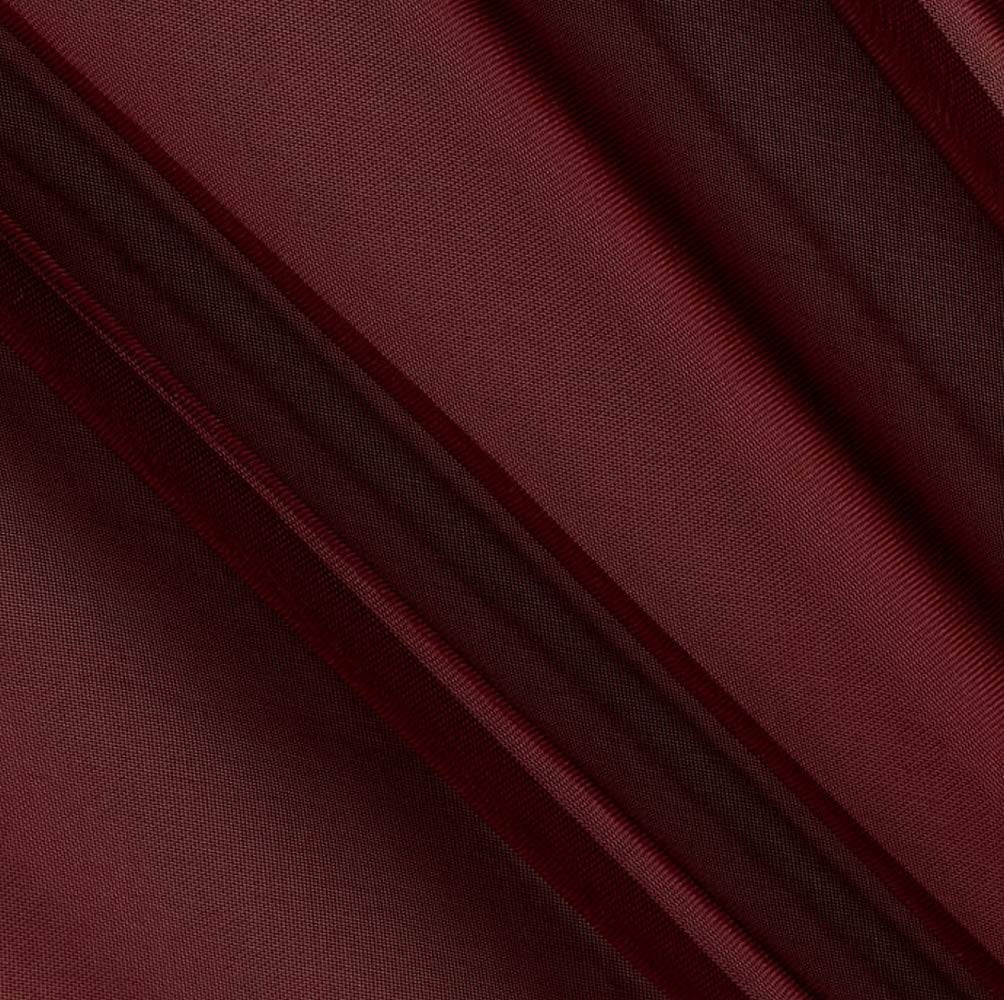 AK TRADING CO. 120" Wide (10ft Wide) X 120 Yards Roll - Sheer Voile Chiffon Fabric - Perfect for Draping Panels and Masking for Weddings, Parties & Events, Tent Draping.- Burgundy