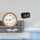 thumbnail image 2 of Reloj de pared,Reloj de pared con pájaro cantor Relojes de pared con pájaros,Organizador de almacenamiento de escritorio,Soporte para control remoto de TV de madera,Organizador remoto con 2, 2 of 8