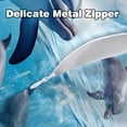 thumbnail image 4 of Dolphin Covers Set of 2 - Available in 16x16, 18x18, 20x20 Inches with Unique Patterns - for Home Decor, Throw Pillow Inserts, Pillow Inserts, Bed Pillow - Ideal for All Occasions!, 4 of 6