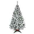 thumbnail image 1 of Árbol de Navidad Naviplastic Glaciar color Verde nevado de 160 cm, 1 of 3