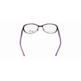 thumbnail image 5 of NEW LIGHTEC 7039L WOMENS/LADIES DESIGNER FULL-RIM PLUM / PURPLE FRAME DEMO LENSES 50-15-135 FLEXIBLE HINGES EYEGLASSES/EYEWEAR, 5 of 9