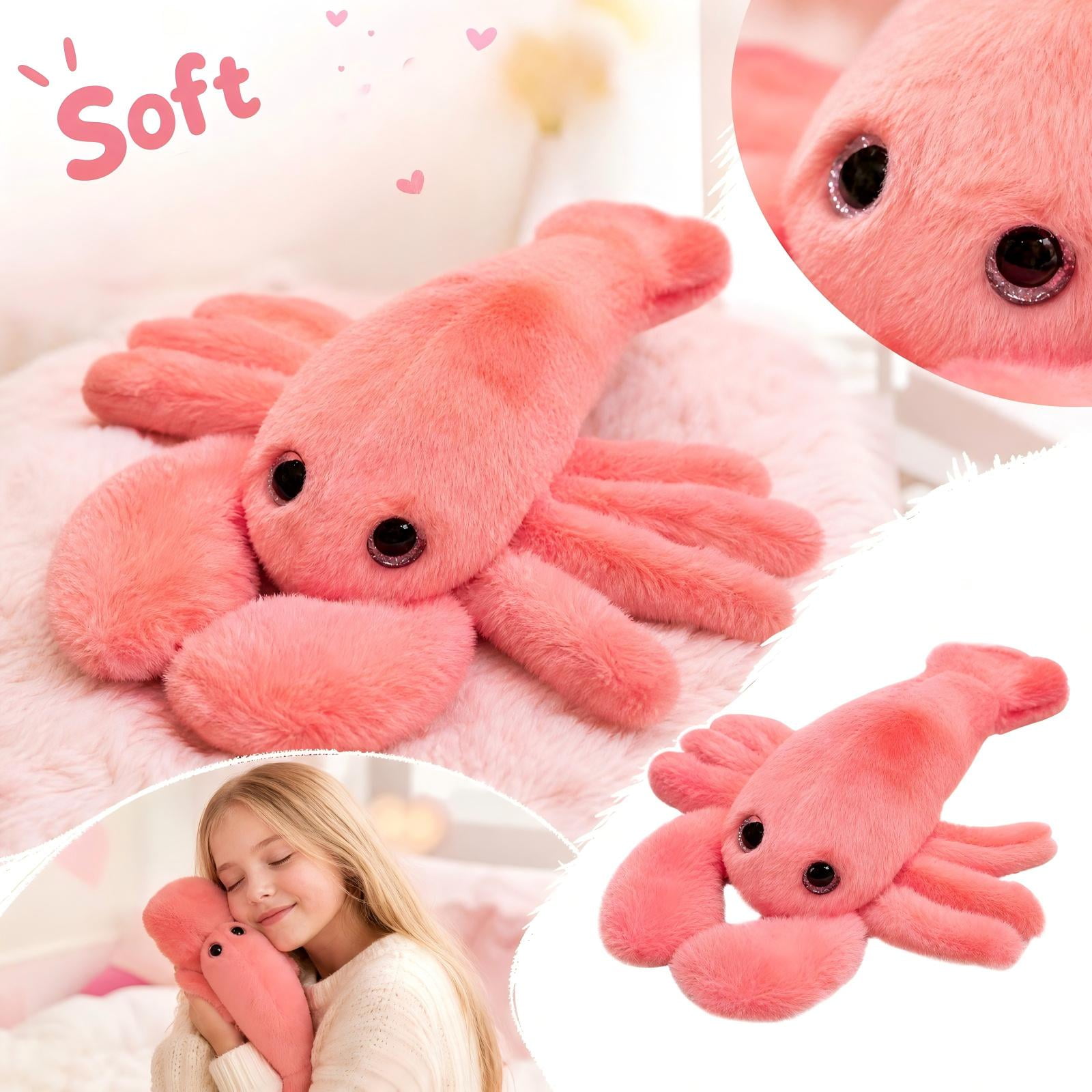 Kiddiway Adorable Plush Stuffed Animal - Soft Doll for Party Favors Cute Plushies for Girls Birthday Gift and Play Buddy