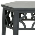 thumbnail image 3 of Safavieh Connor Hexagonal en Bois Bayur en Gris Anthracite, 3 of 5