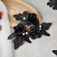 thumbnail image 2 of Black Rose Garland Halloween Decoration For Decoration Easy To Install, 2 of 6