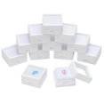 thumbnail image 1 of 12 Pack Gemstone Display Box Jewelry Container with Clear Top Lid, 1 of 6