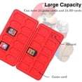 thumbnail image 3 of Game Card Case for Switch/SD Cards, Storage 24 Switch Game Cards Portable Holder Pretty Cute Hard Shell with Magnetic Closure, 3 of 6