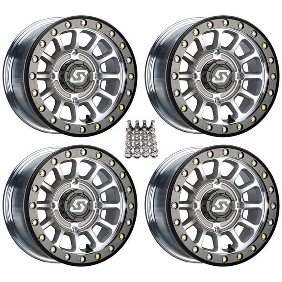 Sedona Sano Beadlock 14" ATV Wheels Cast (6 1) Sportsman RZR Ranger