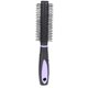 thumbnail image 3 of GOOHOCHY Kit de 5 peines y espejos profesionales para peluquería, cepillos antiestáticos para peinar el cabello (morado), 3 of 7