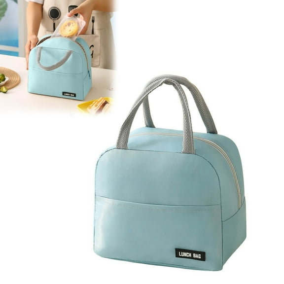 Meal Bag Reusable Bag Beach Cooler Bag Lunch Bag Cooler Bag School Picnic Beach Leakproof Lunch BoxGreen portable lunch bag