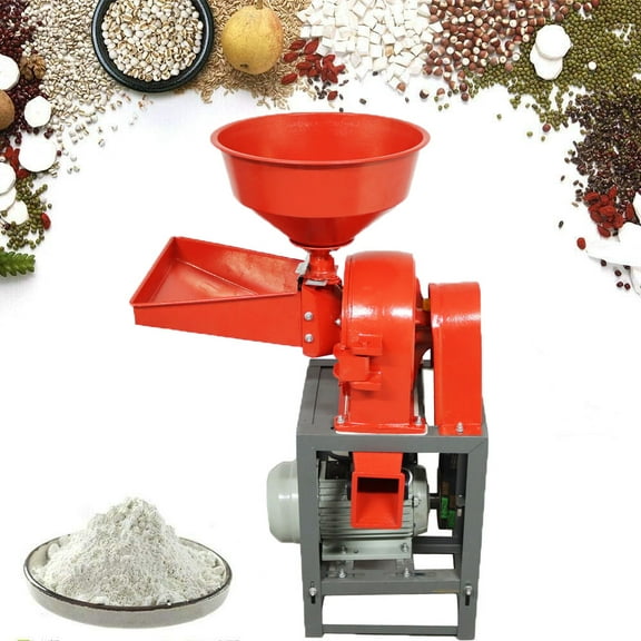 Multifunctional Crushing Machine Screen Diameter 2MM 3MM Electric Grain Mill Machine 100-150KG 220V