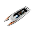 thumbnail image 2 of RC Boats for Kids Adult 25KM/H High Speed Racing Boat 2 Channels Remote Control Boats for Pools Racing Boat, 2 of 7