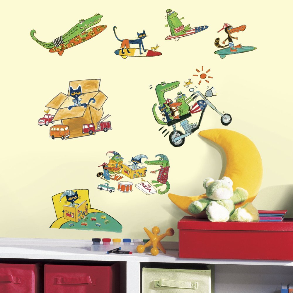 Wall Decal Pete The Cat Pete The Cat Peel/Stick