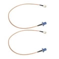 thumbnail image 1 of Vehicle GPS Antenna Adapter Cable, Wide Compatibility Anti Interference 2PCS Fakra C Male To SMA Male Antenna Adapter Cable  for WLAN Devices, 1 of 7