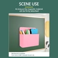 thumbnail image 5 of Magnetic Marker Holder Pen Holder 5 PCS for Whiteboard or Fridge Magnet Pencil Cup Storage Organizer for Classroom Office Home Locker and Metal Cabinets Media Organizer Storage, 5 of 9