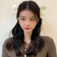 thumbnail image 6 of Alloy and Cloth Butterfly Duckbill Hair Clips for Girls and Women, Suitable for Makeup with Fashionable Design, 6 of 9