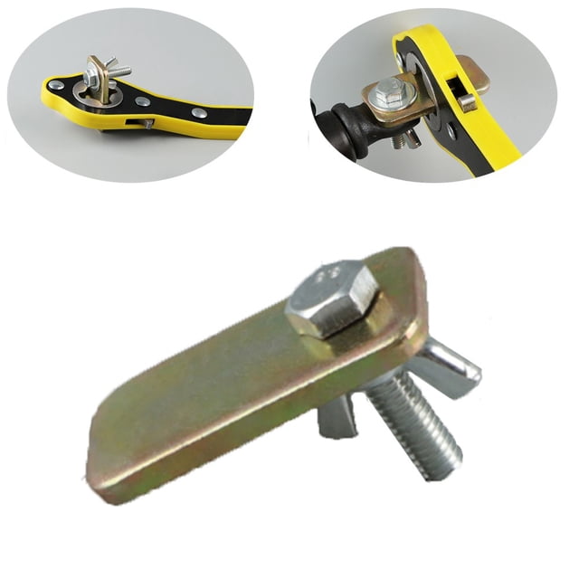Clé à Cliquet Ciseaux pour Voiture, Clé d'Écrous de Roue de Pneu de Garage, Outil de Réparation de Poignée