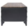 thumbnail image 3 of Furniture of America Edam Industrial Metal Storage Coffee Table in Sand Black, 3 of 7