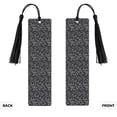 thumbnail image 2 of Kdxio Numbers Print Metal Tassel Bookmarks,Perfect Gift for Art Lovers and Bookworms Metal Bookmarks for Women, 2 of 8
