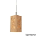thumbnail image 3 of Woodbridge Lighting Light House Symmetry Bamboo Mini-Pendant in Natural/Brass, 3 of 3