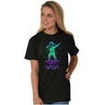 thumbnail image 3 of NASA Astronaut Dab on the Moon Funny Men's Graphic T Shirt Tees Brisco Brands S, 3 of 6