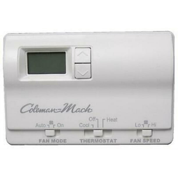 Coleman Mach 6636 3441 Digital 2 Stage Air Conditioner Gas Furnace Rv Wall Thermostat Walmart Com Walmart Com