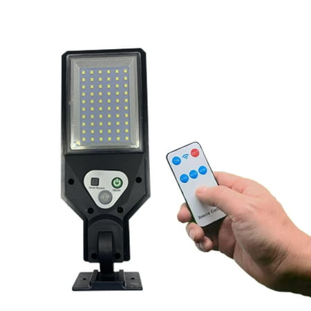 

Cglfd Solar Street Light Ip65 Waterproof Outdoor Solar Powered Street Lights Dusk To Dawning With Motion Sensor Led Floods Light For Parking Lot Drive-Way