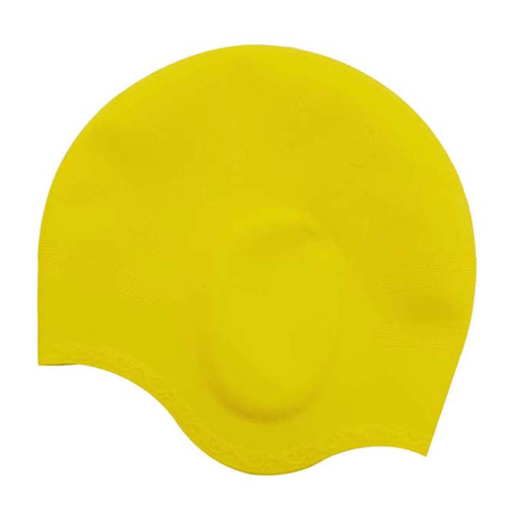 Details about   Unisex Adult Durable Silicone Swimming Cap Cover Ears Elasticity Swim Pool Hat E 