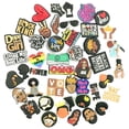 thumbnail image 1 of Abalorios Para Zapatos, Hebillas Negras Para Zapatos De Niña Y Niño, Zuecos De Dibujos Animados De Pvc, Abalorios, Sandalias, Decoración Para Pulseras, Muñequeras Y Zapatos 45 Uds matsuzay AP005794-00, 1 of 6