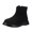 Black-04, variant on Girls Suede Ankle Boots Slip On Casual Chelsea Booties Soft Comfortable Non Slip Outdoor Fashion Shoes