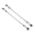 thumbnail image 1 of Unique Bargains 2 Pcs M8 80mm Tige de Direction Réglable Rotule pour 49cc ATV Électrique Go Kart Direction Colonne Suspension, 1 of 6